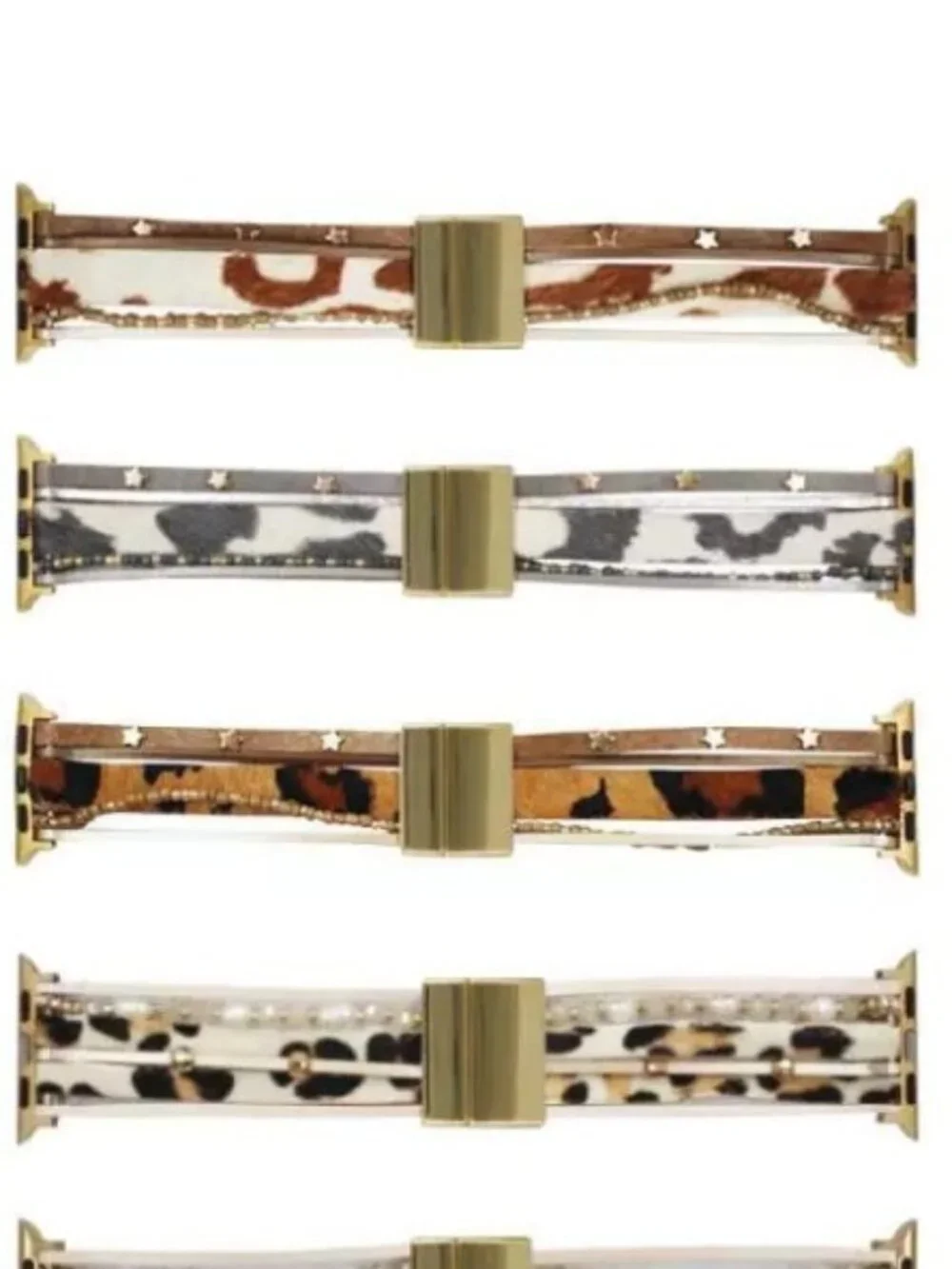 Animal Print Apple‎ Watch Band 42/44mm Magnetic Bracelet Strap NEW | 3 Styles